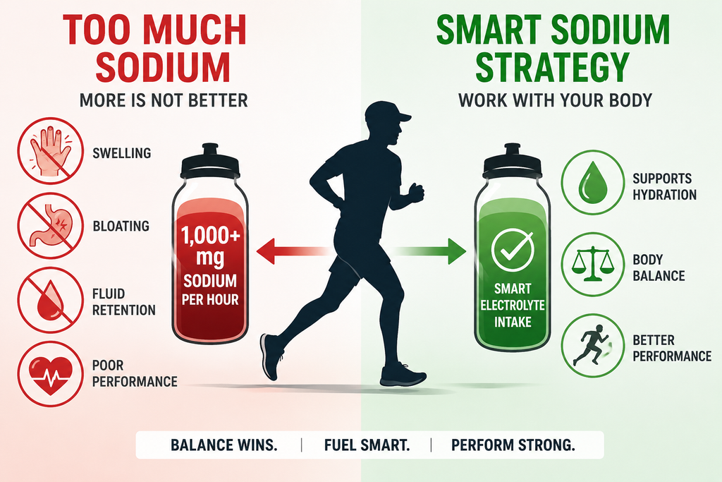 DO YOU REALLY NEED 1,000 MG OF SODIUM PER HOUR?
