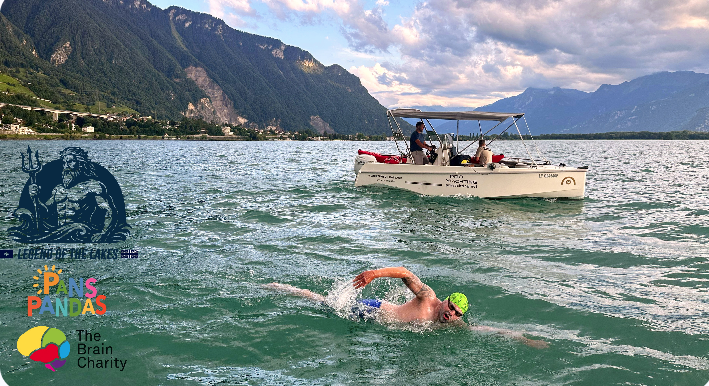 Hammer Sponsored ultra swimmer Neil Gilson's 10 Lake Challenge