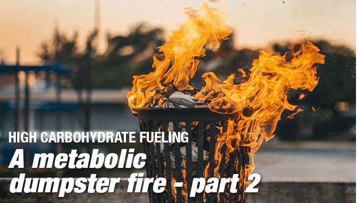 HIGH CARBOHYDRATE ATHLETIC FUELLING. A FAD METABOLIC DUMPSTER FIRE , PART 2 - Hammer Nutrition UK Official Distributor