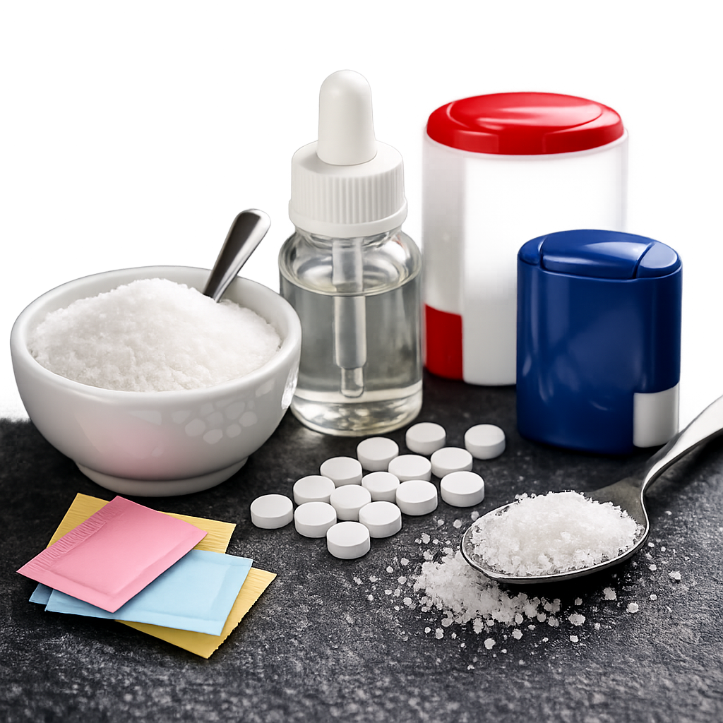 DO YOU USE ARTIFICIAL SWEETENERS IN YOUR PRODUCTS?