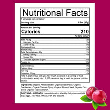 Load image into Gallery viewer, Raw Energy Bars - (WORKOUT/ RACE)