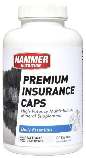 Premium Insurance Caps (Daily Essentials) - Hammer Nutrition UK Official Distributor